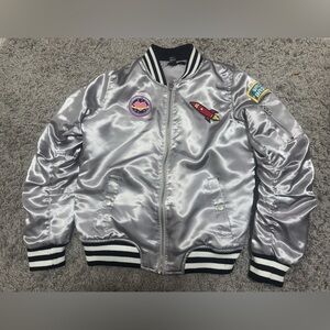 Forever 21 Space Babe Bomber Jacket Women’s
